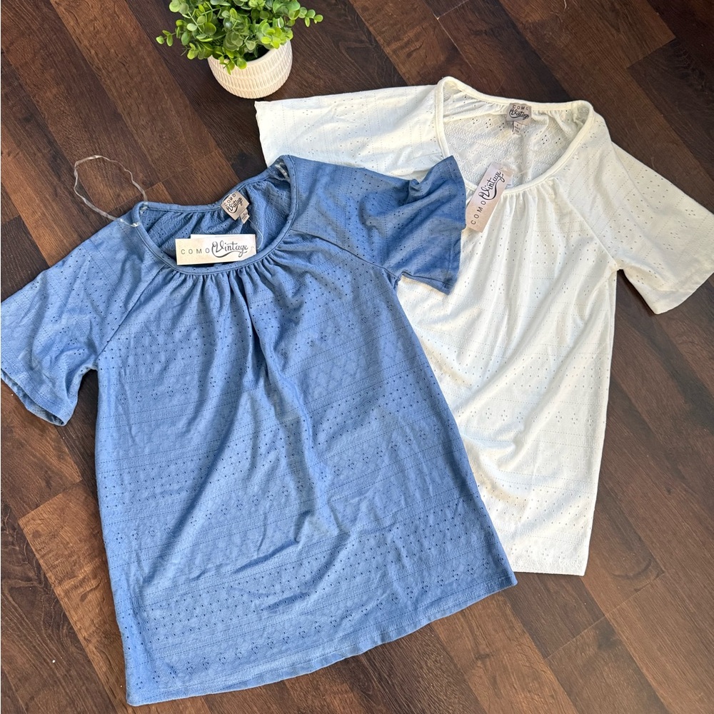 🆕 Como Vintage Tops Bundle